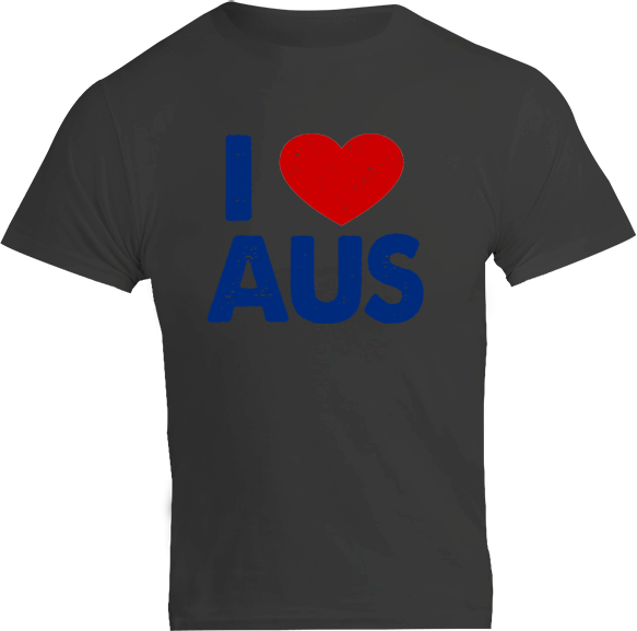 I Love Aus - Unisex Tee