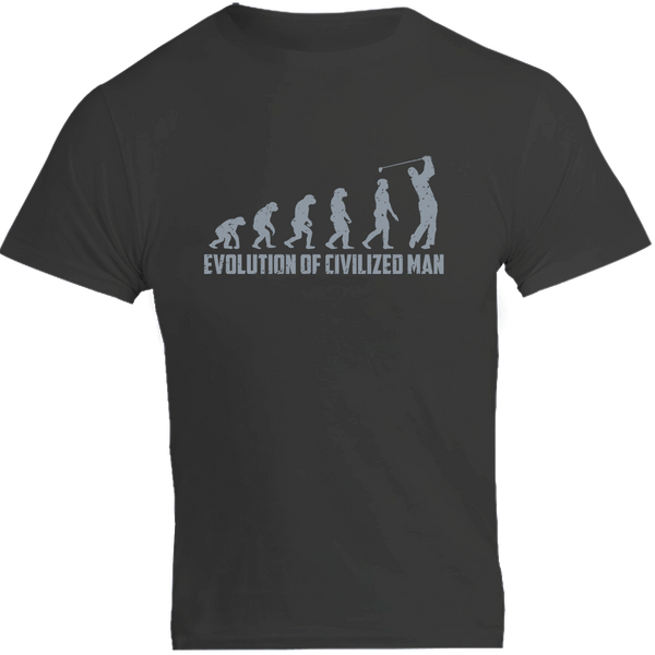 Evolution of Civilized Man - Unisex Tee