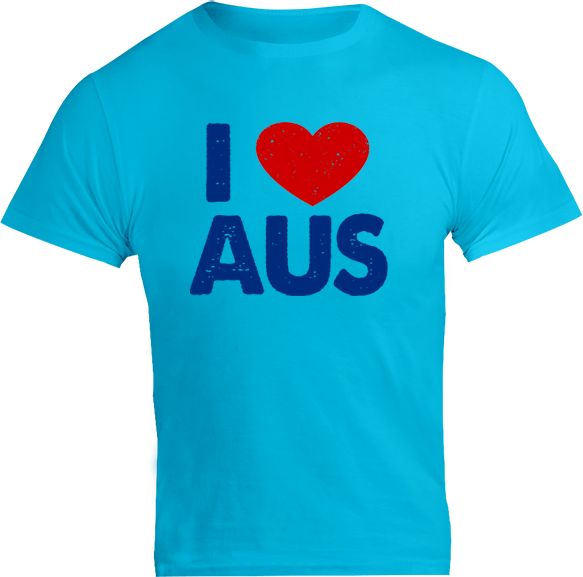 I Love Aus - Unisex Tee