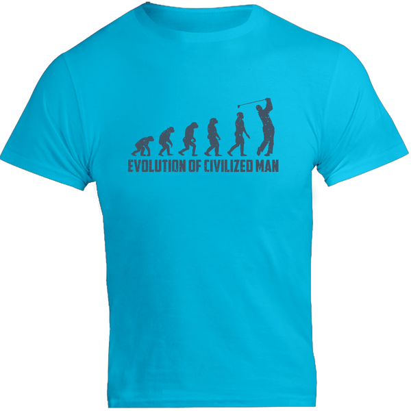 Evolution of Civilized Man - Unisex Tee