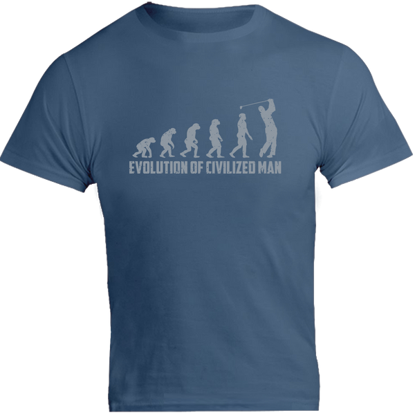 Evolution of Civilized Man - Unisex Tee