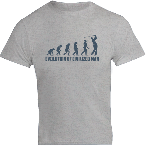 Evolution of Civilized Man - Unisex Tee