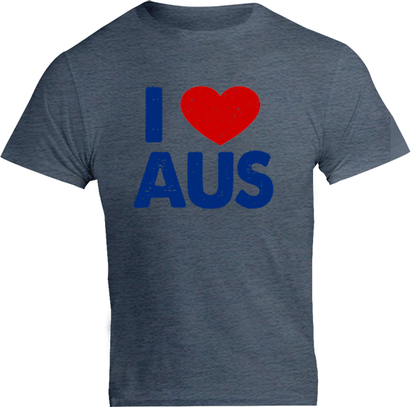 I Love Aus - Unisex Tee