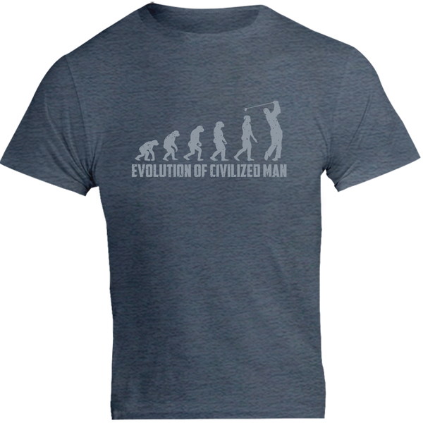 Evolution of Civilized Man - Unisex Tee