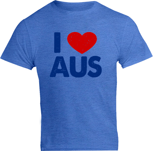 I Love Aus - Unisex Tee