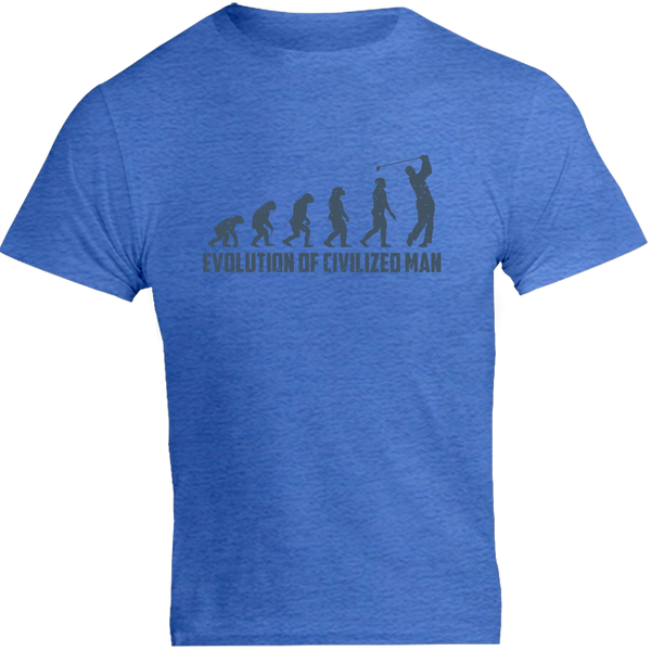 Evolution of Civilized Man - Unisex Tee