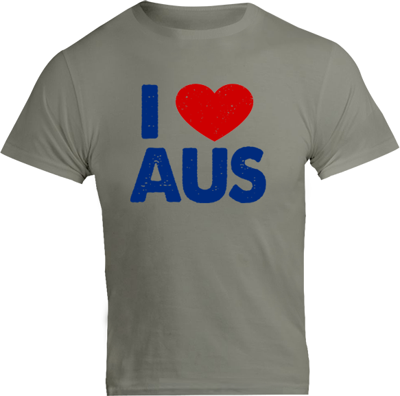 I Love Aus - Unisex Tee