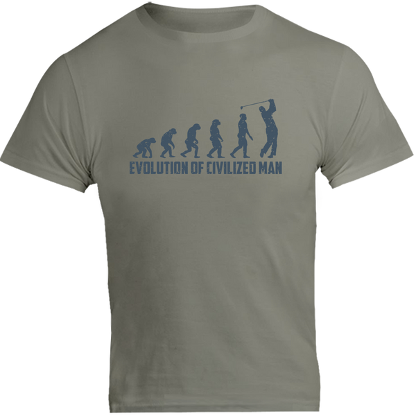 Evolution of Civilized Man - Unisex Tee