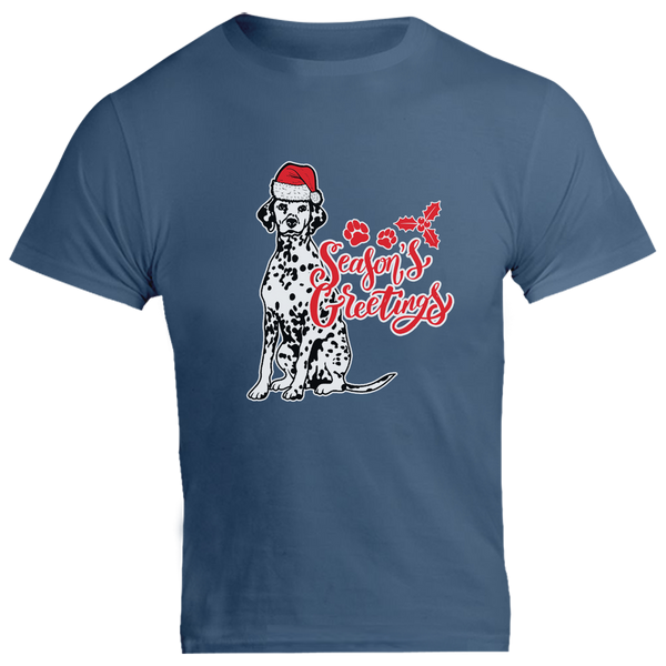 Dalmatian Season's Greetings - Unisex Tee