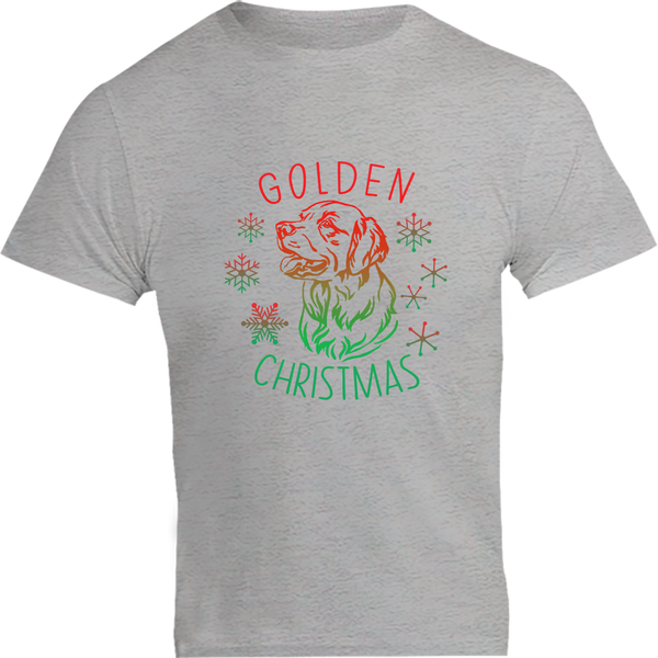 Golden Christmas - Unisex Tee - Plus Size
