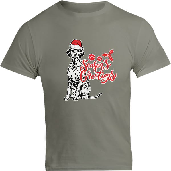 Dalmatian Season's Greetings - Unisex Tee