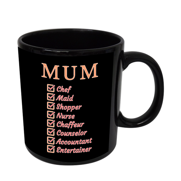 Mum Checklist - Ceramic Mug