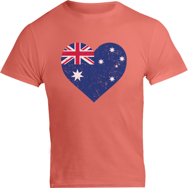 Australia Heart - Unisex Tee