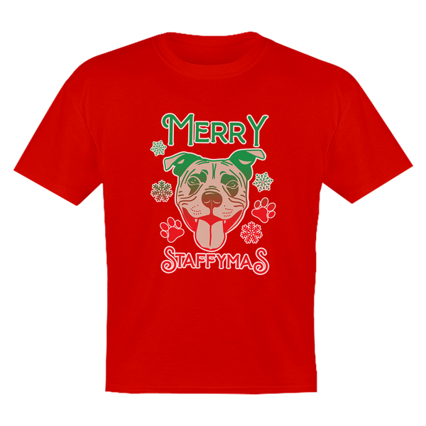 Merry Staffymas - Youth & Infant Tee