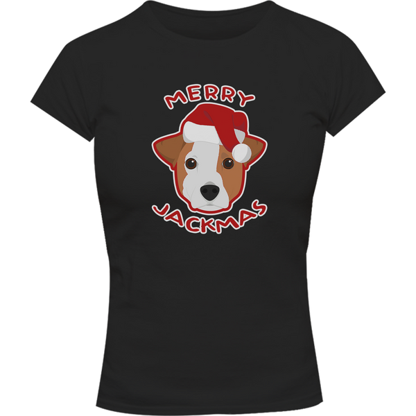 Merry Jackmas - Ladies Slim Fit Tee