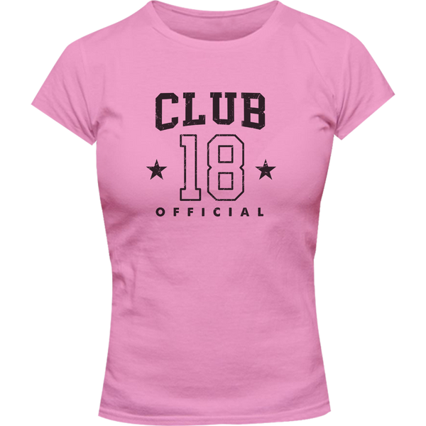 Club 18 - Ladies Slim Fit Tee