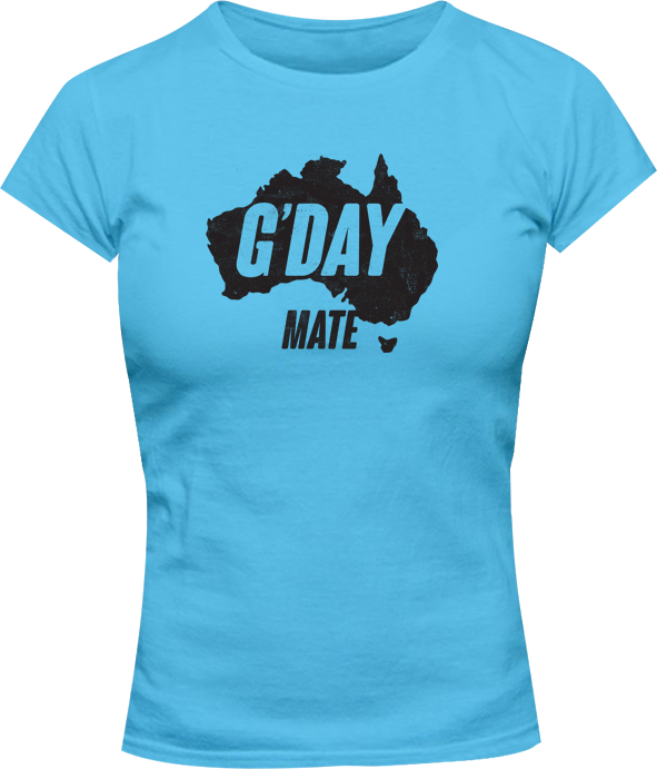 G'day Mate - Ladies Slim Fit Tee