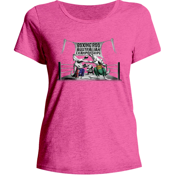 Boxing Roo Championships - Ladies Relaxed Fit Tee