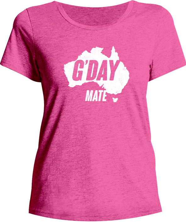 G'day Mate - Ladies Relaxed Fit Tee