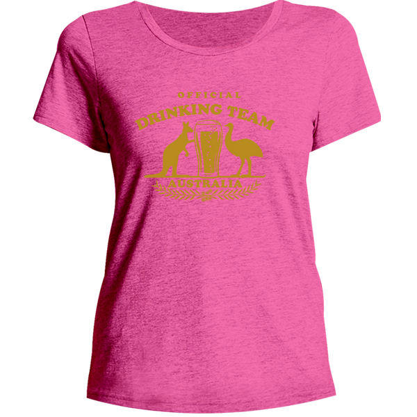 Official Drinking Team - Ladies Relaxed Fit Tee