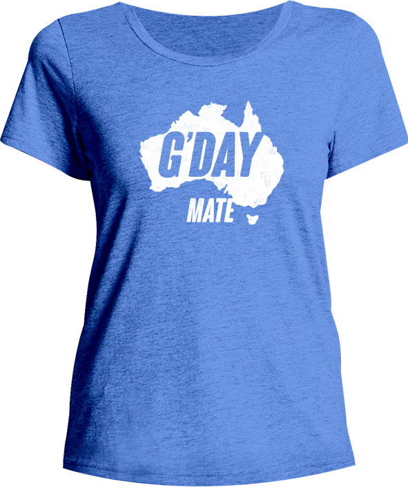 G'day Mate - Ladies Relaxed Fit Tee