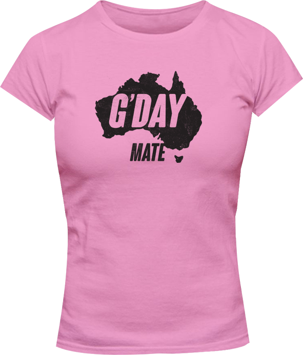 G'day Mate - Ladies Slim Fit Tee