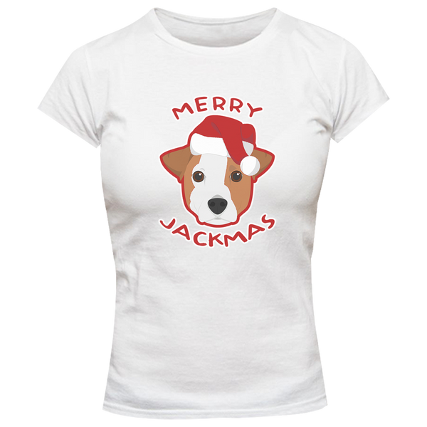 Merry Jackmas - Ladies Slim Fit Tee