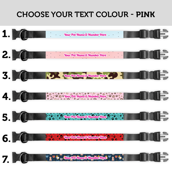 Customisable Pet Collar