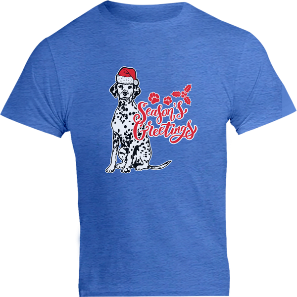 Dalmatian Season's Greetings - Unisex Tee