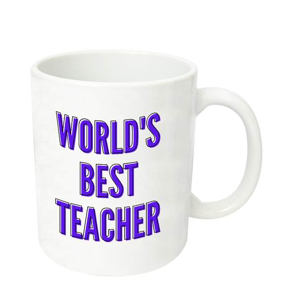 World's Best Teacher - Ceramic Mug