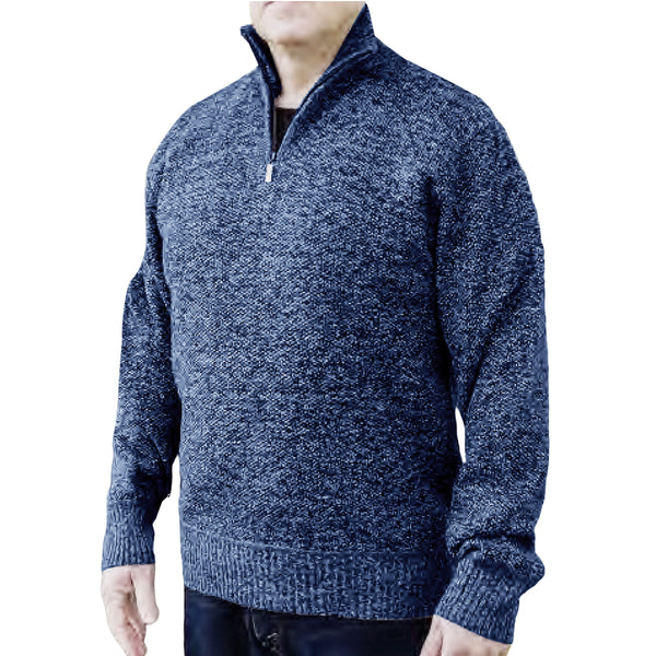 Sweater Knit Lined Pullover - Mens
