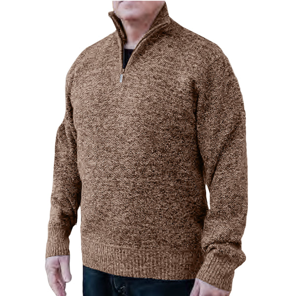 Sweater Knit Lined Pullover - Mens