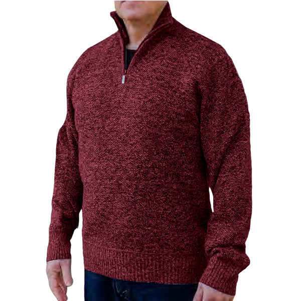 Sweater Knit Lined Pullover - Mens
