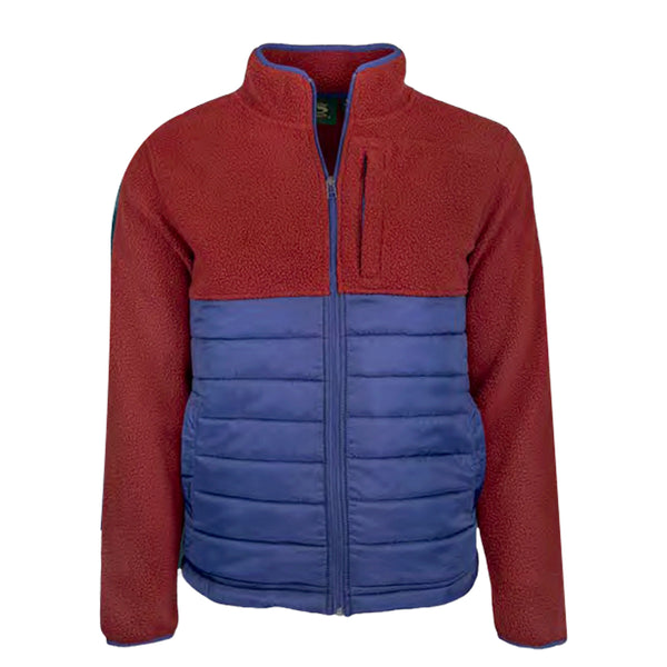 Mixed Media Full Zip Jacket