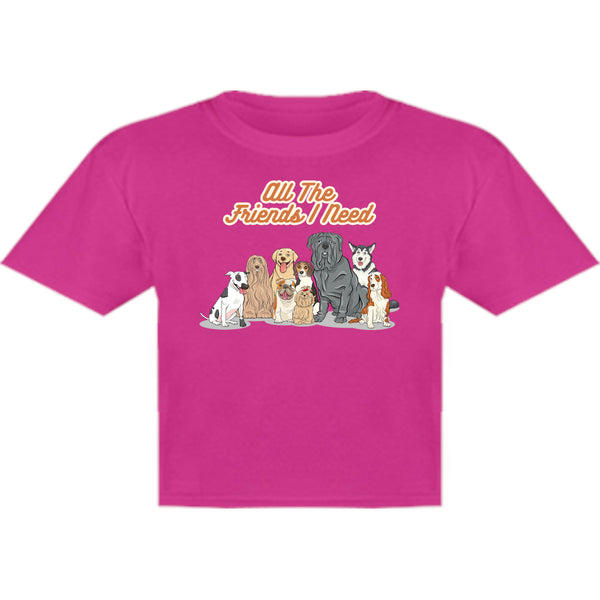 All The Friends I Need - Youth & Infant Tee - Graphic Tees Australia