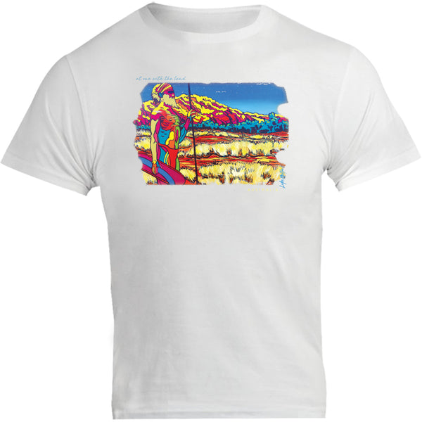 At One With The Land - Unisex Tee - Graphic Tees Australia