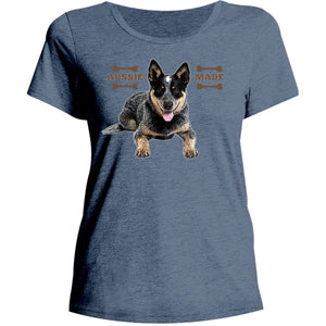 Aussie Made - Ladies Relaxed Fit Tee - Graphic Tees Australia