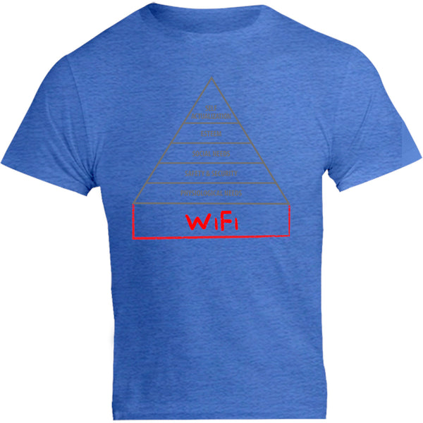 Basic Human Needs Pyramid - Unisex Tee - Graphic Tees Australia