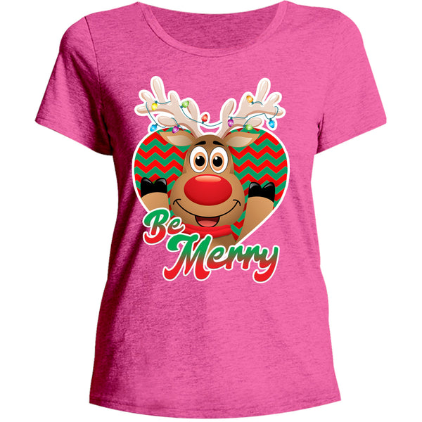 Be Merry - Ladies Relaxed Fit Tee