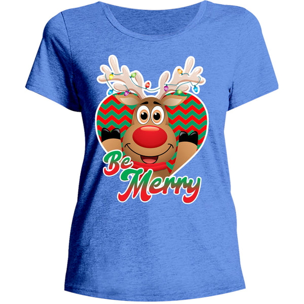 Be Merry - Ladies Relaxed Fit Tee