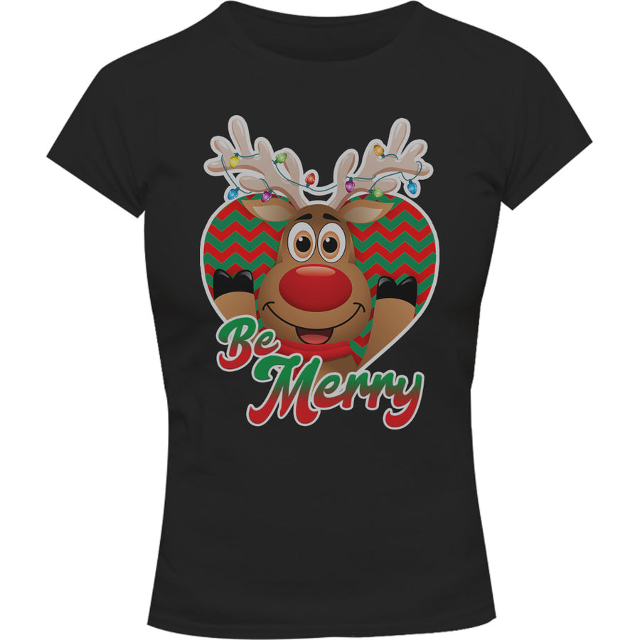 Be Merry - Ladies Slim Fit Tee