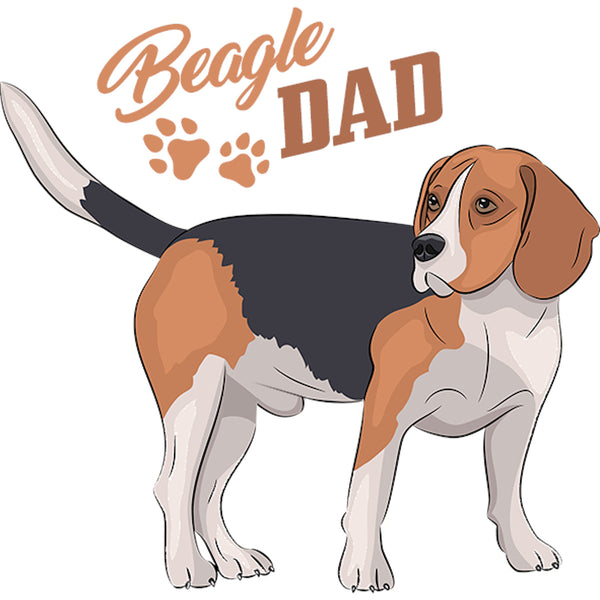 Beagle Dad - Unisex Hoodie - Plus Size - Graphic Tees Australia