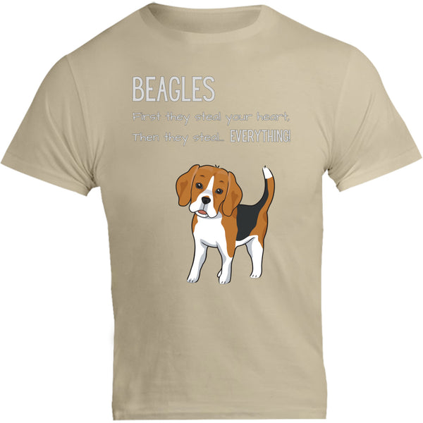 Beagles Steal Everything - Unisex Tee