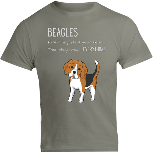 Beagles Steal Everything - Unisex Tee