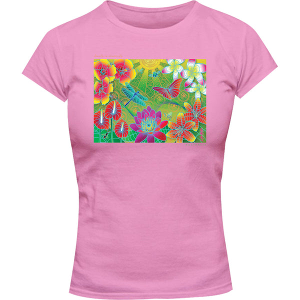 Beauty in Diversity - Ladies Slim Fit Tee - Graphic Tees Australia