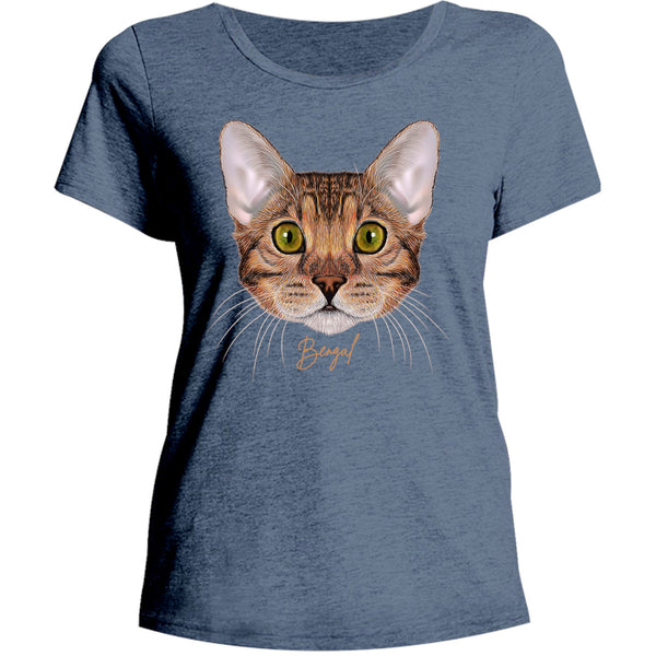 Bengal - Ladies Relaxed Fit Tee - Graphic Tees Australia