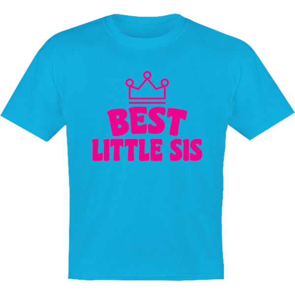 Best Little Sis - Youth & Infant Tee - Graphic Tees Australia