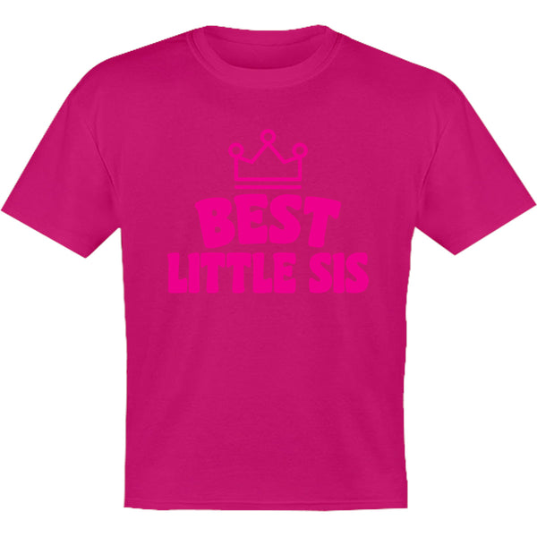 Best Little Sis - Youth & Infant Tee - Graphic Tees Australia