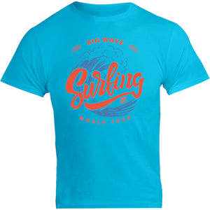 Big Wave Surfing - Unisex Tee - Graphic Tees Australia