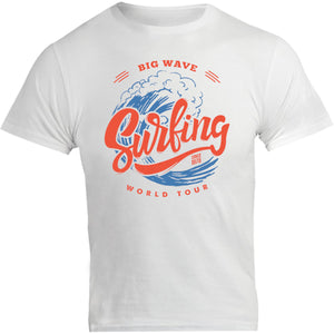 Big Wave Surfing - Unisex Tee - Graphic Tees Australia